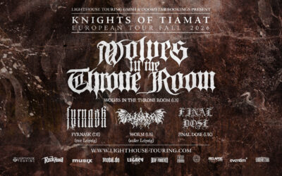 Wolves in the Throne Room – Knights of Tiamat European Tour Fall 2026