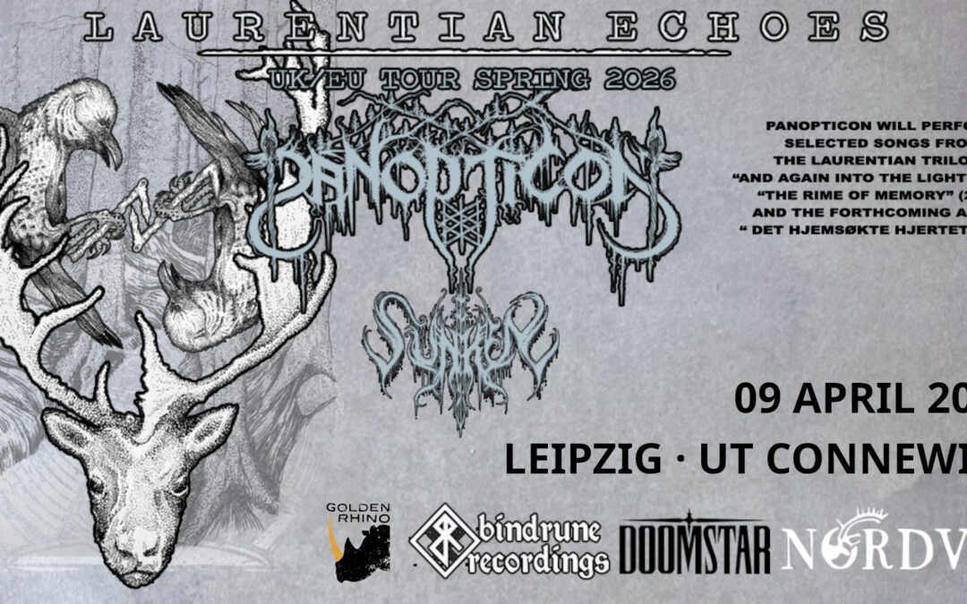 PANOPTICON (US) ‚The Laurentian Echoes‘ Tour w/ Sunken (DK)